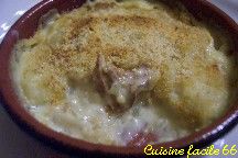 Gratin de Saint Jacques aux girolles crmes