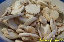 Salade de champignons de Paris