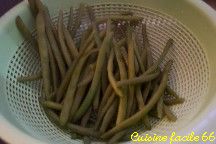 Haricots verts (Congélation)