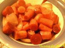 Cuissot de sanglier en civet aux carottes