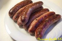 Saucisses de Toulouse aux lentilles vertes du Puy