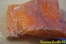 Tagliatelles (pâtes fraîches) au saumon