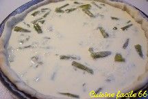 Tarte aux asperges