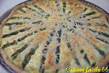 Tarte aux asperges