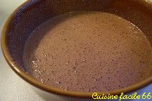 Mousse au chocolat  lorange