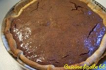 Tarte chocolat orange