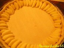 Tarte sable aux pommes