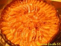 Tarte sable aux pommes