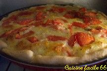 Tarte tomates mozarella (Cliquer pour aller  la recette)