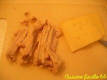 Tartine grillé au rôti de porc, confit de tomate et tome des Pyrénées