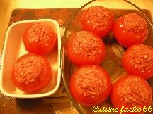 Tomates farcies  lorientale au ssame