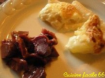 Gratin de salsifis et pommes de terre à la béchamel