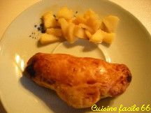 Petits chaussons aux pommes et au miel