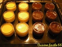 Petits pots de crème onctueuse au chocolat amer