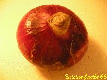 Hareng fumé, pomme à l'huile à l'oignon rouge de Toulouges