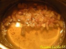 Huîtres chaudes sauce au curry crémée