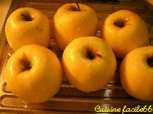 Pommes au four tradition (cassonade et beurre)