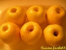 Pommes au four tradition (cassonade et beurre)
