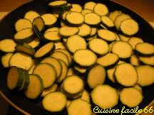 Courgettes sautées à l'ail et à l'origan