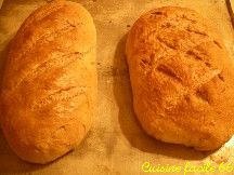 Pain à la levure de boulangerie (méthode rapide)