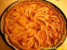 Tarte aux pommes à la Normande