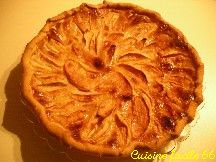 Tarte aux pommes à la Normande