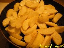 Tarte Tatin aux pommes et miel des garrigues