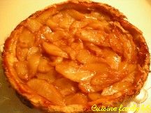 Tarte Tatin aux pommes et miel des garrigues