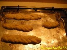 Petits pains alsaciens sucrés à la levure de boulangerie