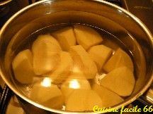 Haricots beurre et pommes de terre nouvelles (cuisson à l'anglaise)