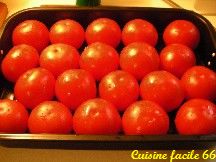 Tomates farcies (basse côte de bœuf) et origan