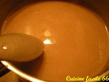 Soupe velouté de pâtisson et marrons