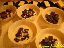 Bouchées de chocolat de Noël moulées, fourrées de ganaches (les bases)