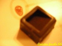 Ganache chocolat noir, amande, pour fourrage chocolat de Noël