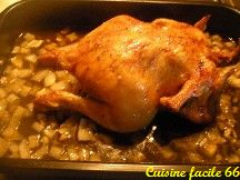 Poulet rôti aux marrons