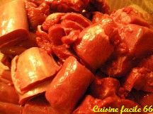 Estouffade de cuissot de cerf au vin rouge