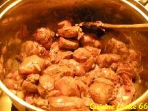 Estouffade de cuissot de cerf au vin rouge