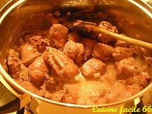 Estouffade de cuissot de cerf au vin rouge