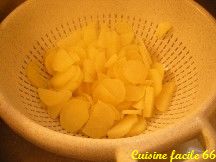 Tarte pommes de terre, lardons, oignons, fromage façon Tartiflette