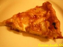 Tarte pommes de terre, lardons, oignons, fromage façon Tartiflette