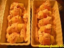 Cœurs d'artichauts farcis à la crème de jambon de Paris, parmesan en gratin