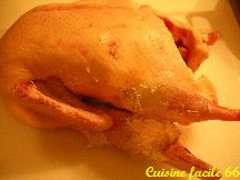 Découpe d'un canard gras (préparation volaille)