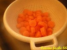 Purée de carottes et potiron