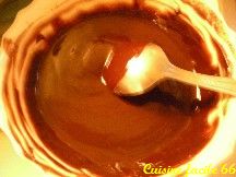 Charlotte griottes, crème chocolat, mascarpone
