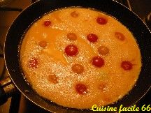 Omelette aux tomates cerises et apéricube