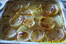 Gratin de pommes de terre boulangre