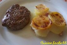 Gratin de pommes de terre boulangre