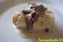 Saut de poulet aux champignons forestiers