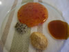 Ingrdients marinade (mlange poivre, gingembre, sauce piments, sauce soja)